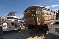 DSC_3317 Many amazing vehicles and implements of origin and times of industrial development are on display at the Motor Transport Museum in Campo, CA