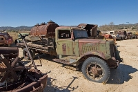 DSC_3347 Many amazing vehicles and implements of origin and times of industrial development are on display at the Motor Transport Museum in Campo, CA