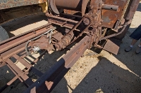 DSC_3368 Many amazing vehicles and implements of origin and times of industrial development are on display at the Motor Transport Museum in Campo, CA