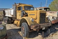 DSC_3372 Many amazing vehicles and implements of origin and times of industrial development are on display at the Motor Transport Museum in Campo, CA