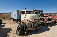 DSC_3384 Many amazing vehicles and implements of origin and times of industrial development are on display at the Motor Transport Museum in Campo, CA